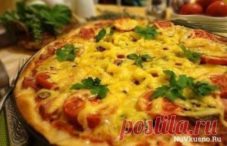 Рецепт тонкой итальянской пиццы ·