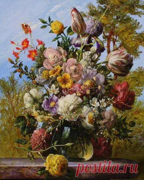 (+1) Очаровательные натюрморты Gyula Siska