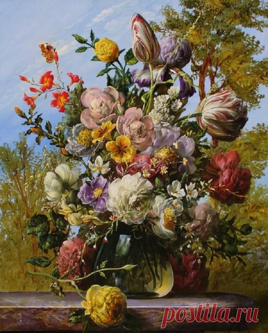 (+1) Очаровательные натюрморты Gyula Siska