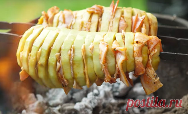 Баклажан на углях: получается вкуснее мяса