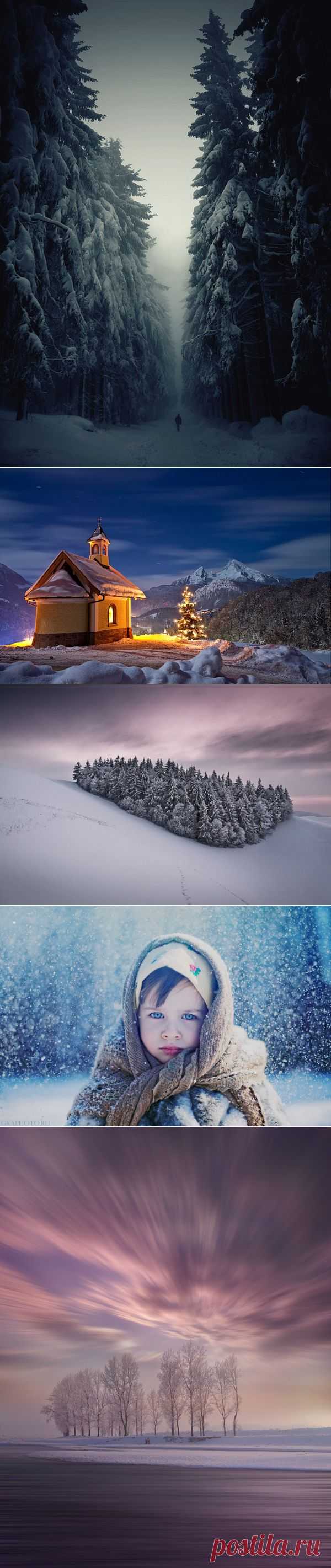 Потрясающие зимние фотографии