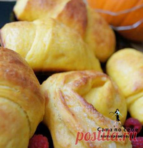 Тыквенные булочки. Очень вкусно!