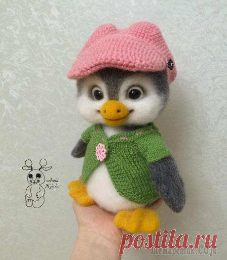 Пингвинчик(сухое валяние)