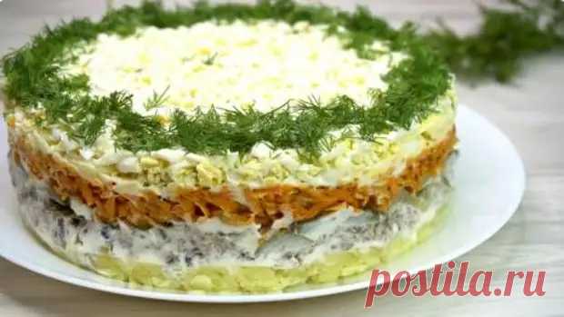 Рецепт простого, но вкуснейшего салата со шпротами, от которого все мои гости в восторге - Вкусные рецепты - медиаплатформа МирТесен