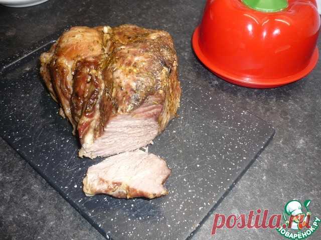 Буженина в рукаве для запекания - кулинарный рецепт