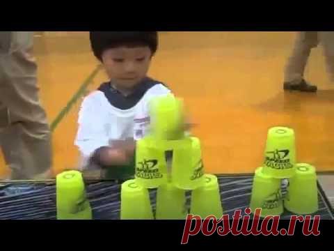 Трехлетний мальчик и стаканы / Малютка