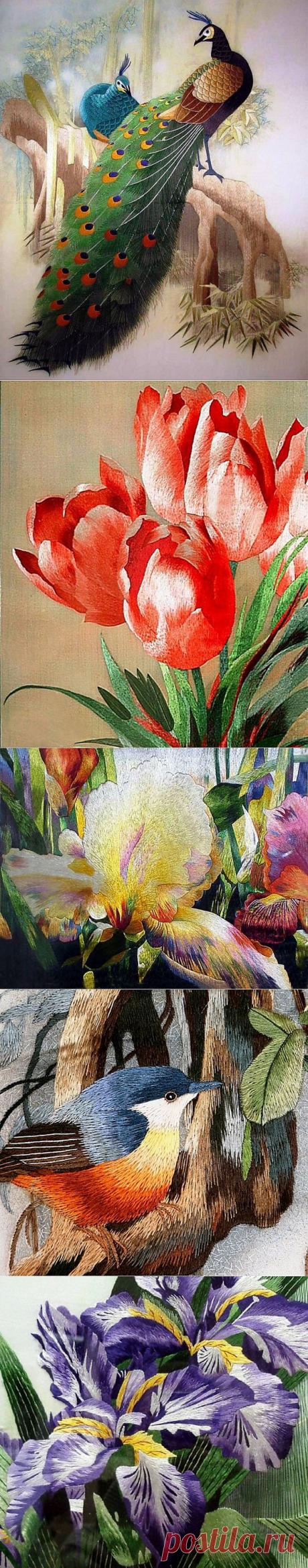 (+1) тема - Искусство сучжоусской вышивки | Искусство