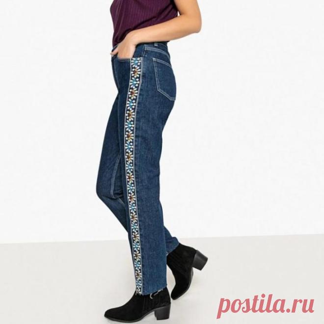 Идеи, как стильно расширить джинсы, которые стали малы