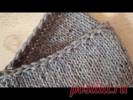Интересный способ закрытия петель. МК.