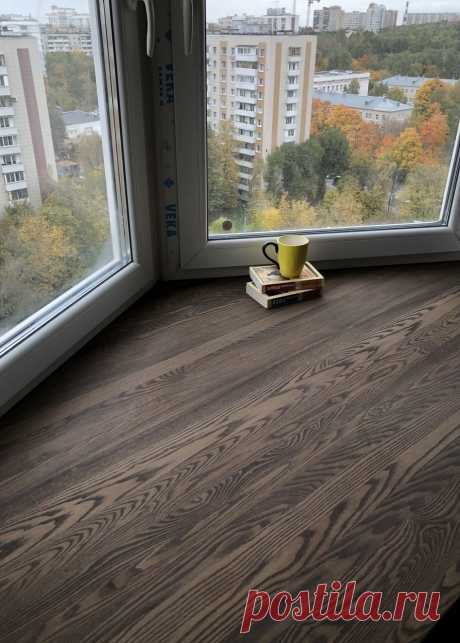 Стол подоконник на заказ из дерева ясень купить по цене 68 500 руб. в Москве — интернет-магазин Chudo-magazin.ru