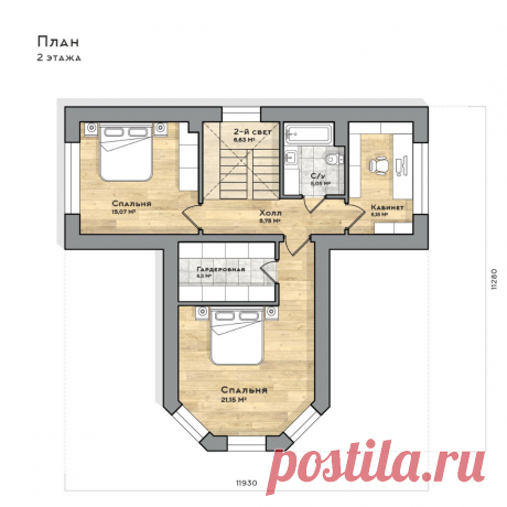 Проект «Рапсодия» дом в современном стиле под ключ | RNR