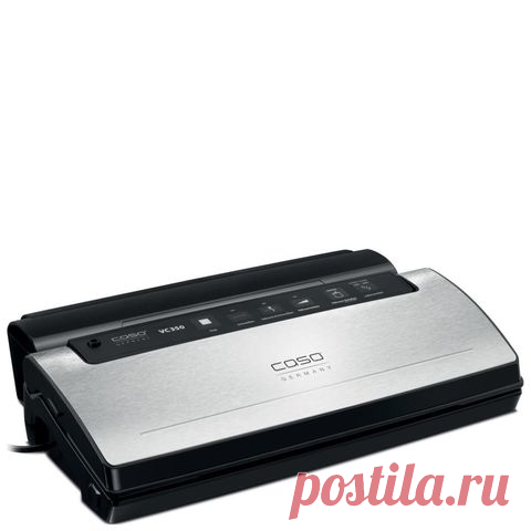 Вакуумный упаковщик Caso VC 350 (упаковывает жидкое) серебристый купить в интернет-магазине Health-tehnika.ru