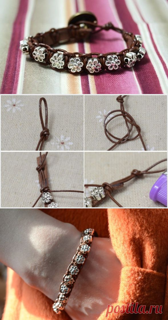 Браслет из тибетских бусин, мастер-класс. 

Сдается мне, что в интернете теперь уже и вовсе не осталось блогов о рукоделии, в которых бы не раскрыли тему браслетов из узелков макраме. А поскольку идея сегодняшнего мастер-класса не нова, мы попытаемся разнообразить исполнение - Источник: Рукоделие - мое ремесло http://rukodelie1.com/publ/master_klassy/ukrashenija/braslet_iz_tibetskikh_busin_master_klass/36-1-0-32