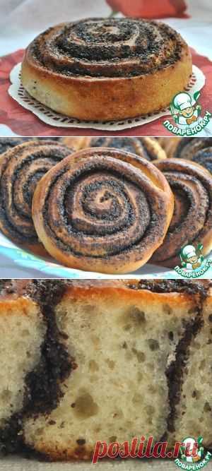Плюшки с маком - кулинарный рецепт