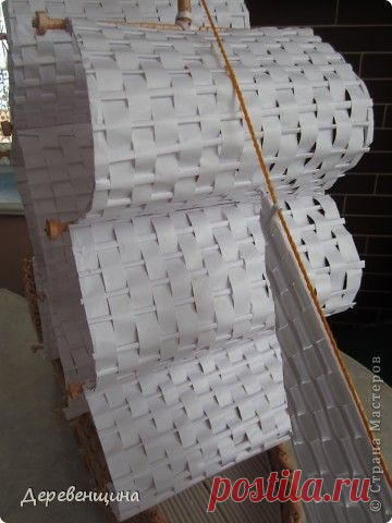 Что нам стоит флот построить??? ... из газетных трубочек