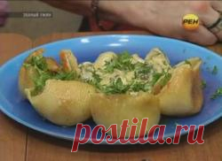 Рачки с мясом и грибным соусом (рецепты: Званый ужин) - рецепты с фото