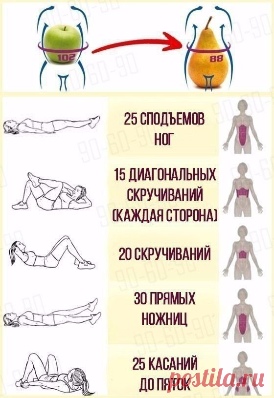 Плоский живот, тонкая талия и ты неотразимая!
Все с помощью этого комплекса и правильного питания