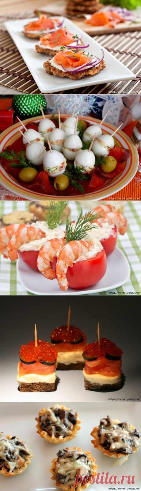 9 самых лучших закусок для Новогоднего стола!