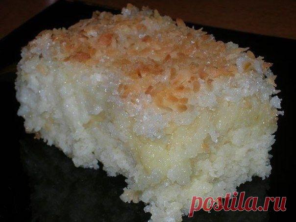 Как приготовить изумительный кокосовый пирог. - рецепт, ингридиенты и фотографии