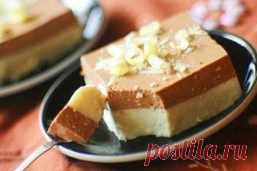 Ванильно - шоколадный десерт из творога — Вкусо.ру
