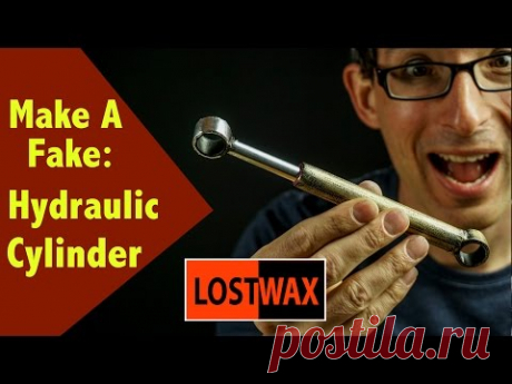How To Make A Fake Hydraulic Piston. DIY Cosplay Steampunk Mechanical Arm