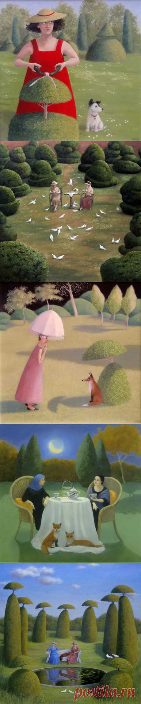 Английский сад  Marcelle Milo-Gray