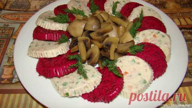 Яркая, необычная, простая и вкусная праздничная закуска - очень вкусно! - МирТесен
