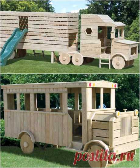 Kids Fun And Play Ideas with Recycled Pallets | Pallet Ideas