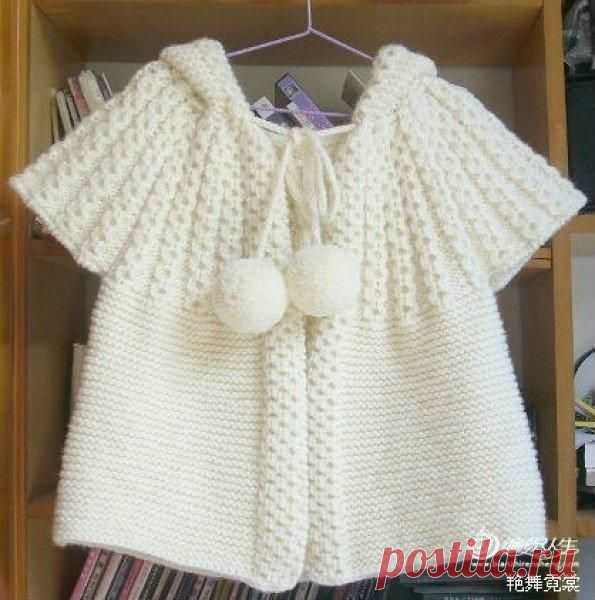 Жилет с капюшоном спицами. Нарядный жилет ля девочки вязаный спицами | Лаборатория домашнего хозяйства