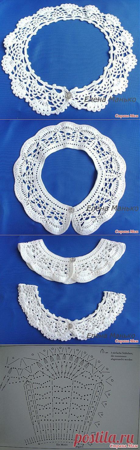 Белые воротнички: Дневник группы &quot;Вязание&quot; - Страна Мам