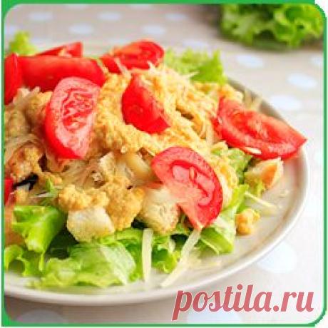 Салат Цезарь с курицей – классический рецепт