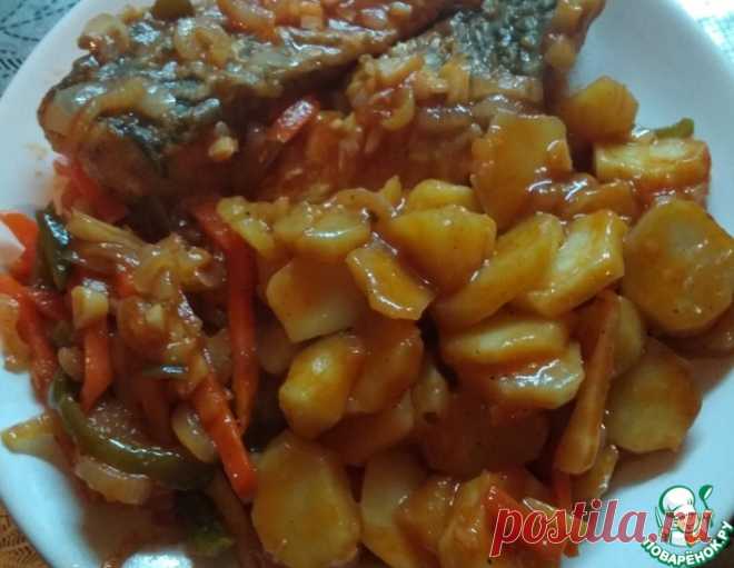 Жареная рыба с картофелем по-казачьи – кулинарный рецепт