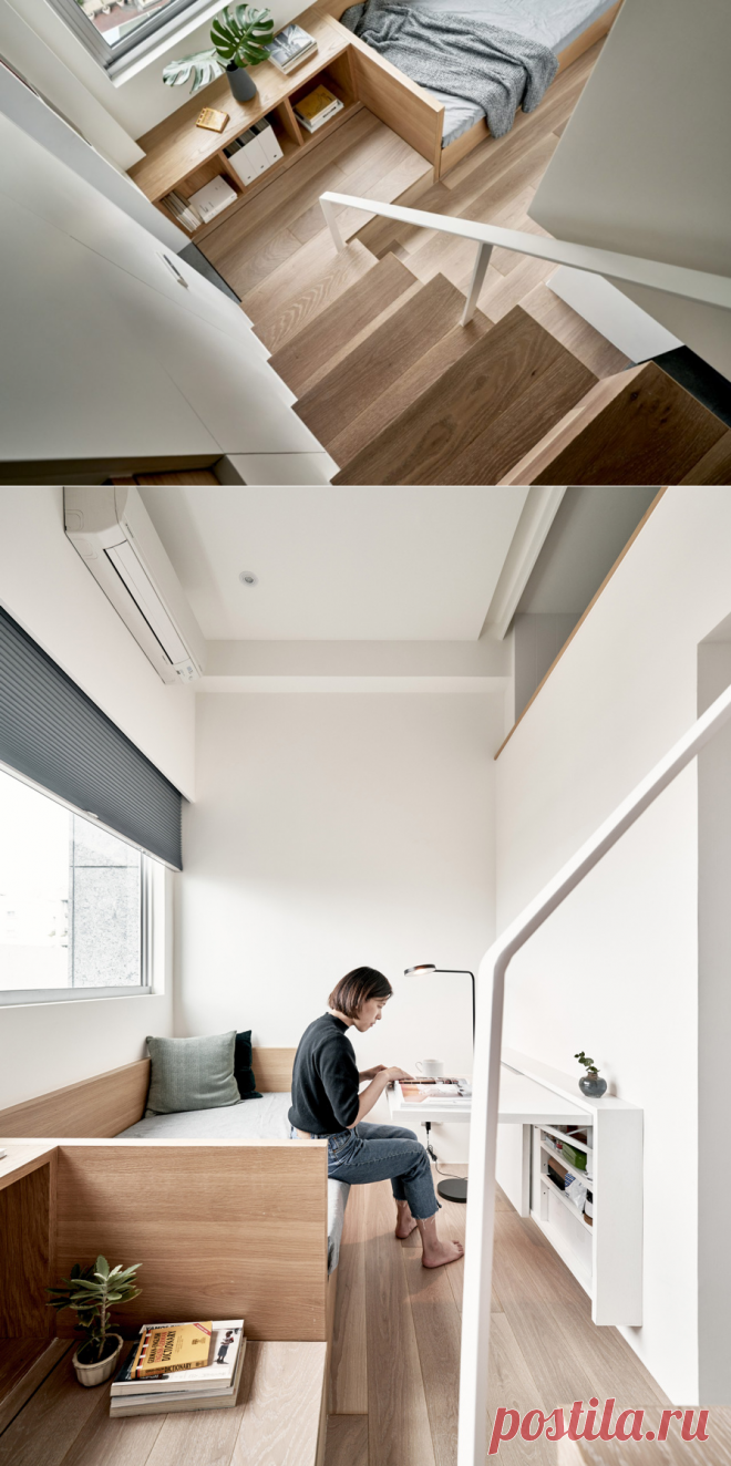 A Little Design (Тайвань). Смарт-квартира 17 квадратных метров