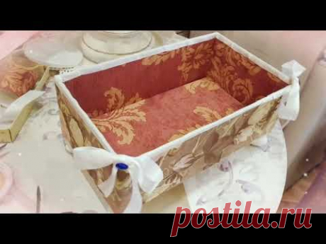 Коробочка для ванной комнаты 😀