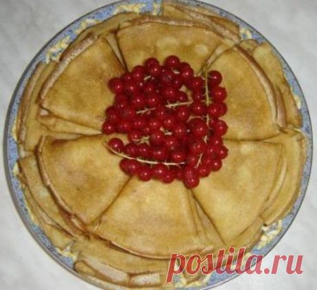 Блины с ягодами и мороженным. » Кулинарные рецепты с фотографиями - Smakota.net