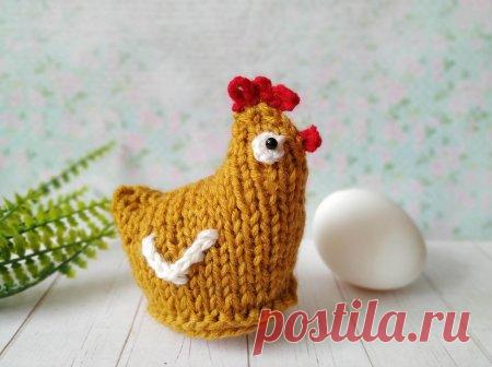 Пасхальная курочка спицами за полчаса » «Хомяк55» - всё о вязании спицами и крючком