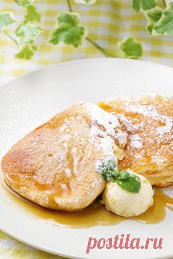 おうちでカフェ気分♪ ふわしゅわパンケーキ