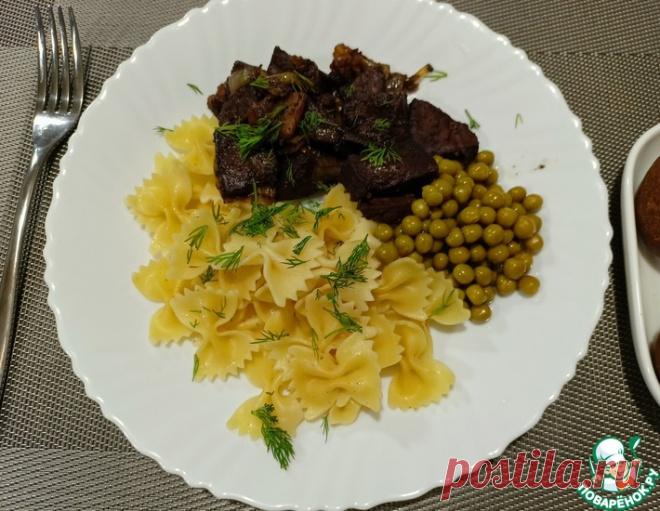 Говяжья печень по-берлински – кулинарный рецепт