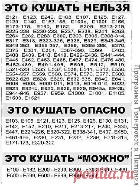 Программы тренировок | Упражнения | Питание | ВКонтакте