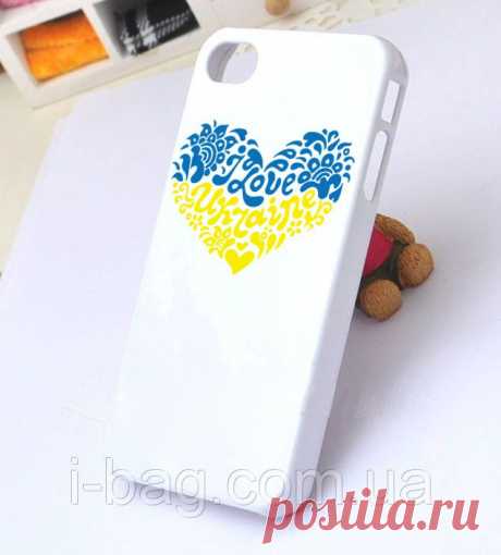 Купить чехол для iPhone 5/5S I Love Ukraine Украина— интернет-магазин техники Apple и эксклюзивных аксессуаров &quot;i-BAG&quot; - 38882880