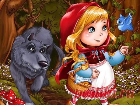 Картинки про красную шапочку (37 фото) ⭐ Забавник