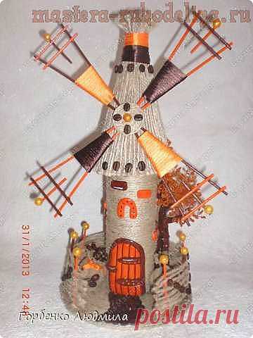 Мельницы из бутылки.