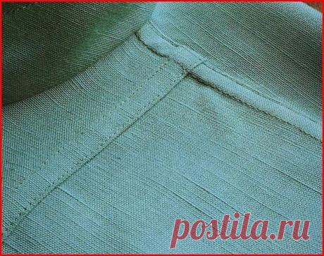 Запошивочный шов
#Технология_пошива

Запошивочные швы очень прочны и декоративны. Несложный способ, описанный ниже, делает ненужной дополнительную обработку, которая обычно производится при выполнении этих швов, а результат получается тот же самый. Необходимо использовать 1,5 см припуска на шов, тогда изделие будет требуемого размера, а прилегающие друг к другу детали точно совпадут.

Как выполнить запошивочный шов без отделки

1) Отверните 1 см припуска на шов на изнаночн...