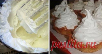 Крем «Мокрое безе» Крем «Мокрое безе» как раз для тех, кто пока не справляется с заварным белковым.