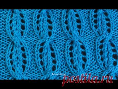 Ажурные жгуты для летнего пуловера. Вязание спицами / Knitting Twists Openwork - YouTube