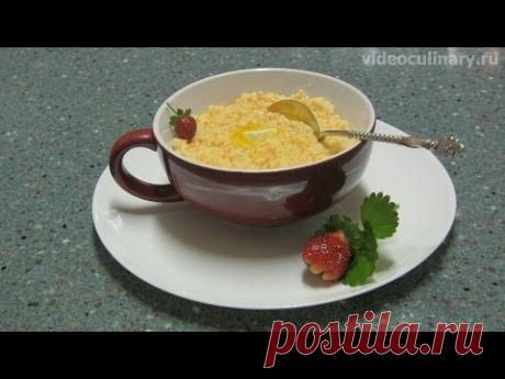 Пшённая каша с тыквой - Рецепт Бабушки Эммы