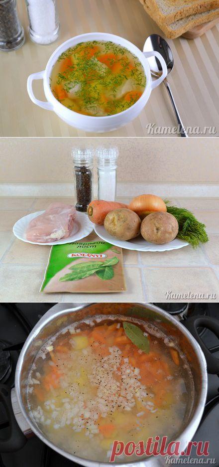 Куриный суп с картофелем