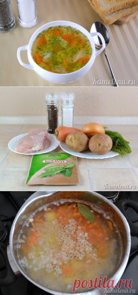 Куриный суп с картофелем