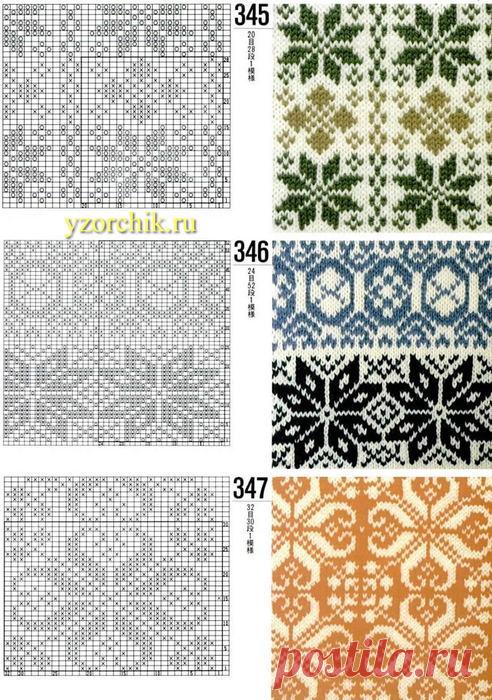 СХЕМЫ НОРВЕЖСКИХ СНЕЖИНОК