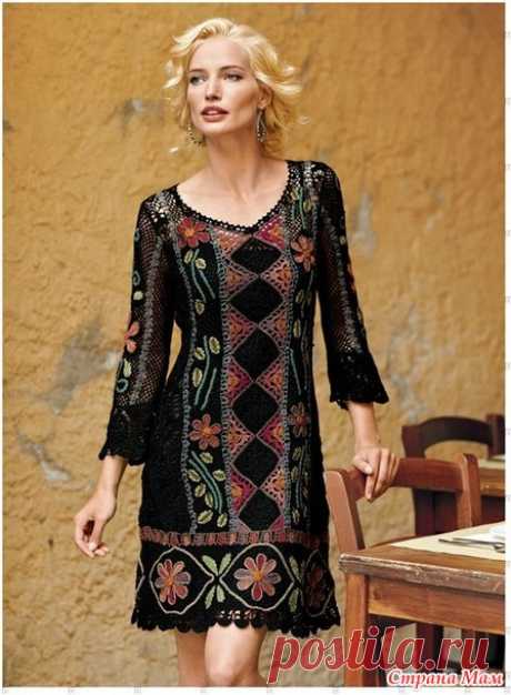 . Платье "Перуанский мотив" - Все в ажуре... (вязание крючком) - Страна Мам
